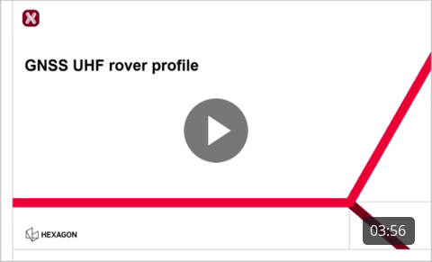 Leica X-PAD tutorial - Create a GNSS UHF rover profile - I&G-LGS-EN