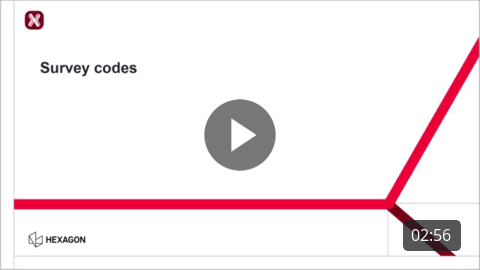 Leica X-PAD tutorial - Survey codes - I&G-LGS-EN